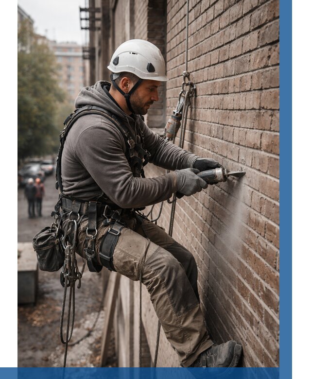 Расшивка кирпичных швов в Бугульме от 606 р. | ВЫСОТНИК-Бгл