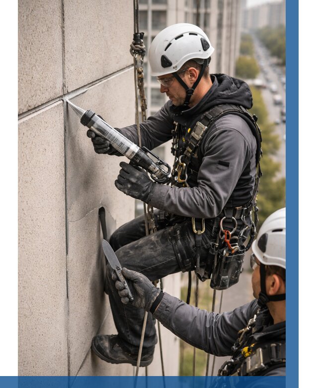 Первичная герметизация швов в Бугульме от 606 р. | ВЫСОТНИК-Бгл