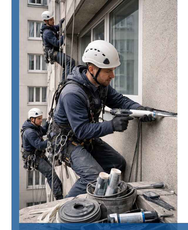 Герметизация швов лоджии в Бугульме профессионально и надежно