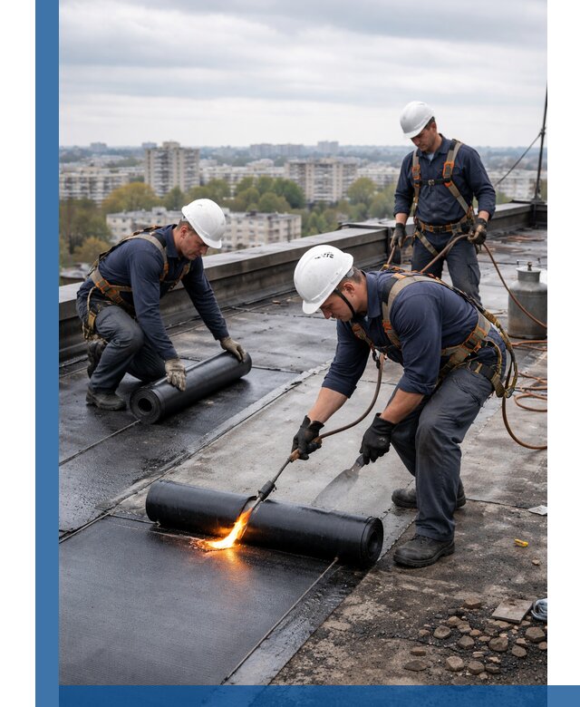 Ремонт наплавляемой кровли в Бугульме качественно и надежно