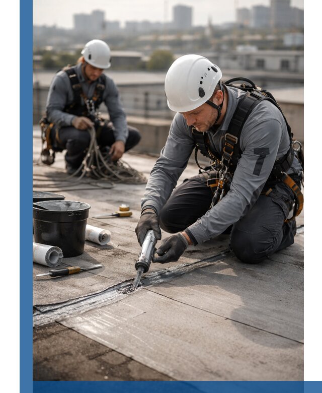 Аварийное и капитальное устранение протечек кровли в Бугульме