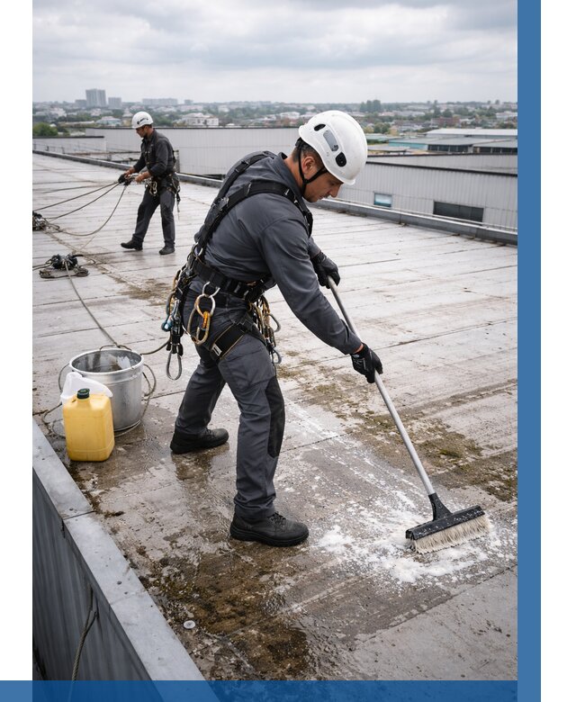 Очистка крыши по графику в Бугульме от 7581 р. | ВЫСОТНИК-Бгл