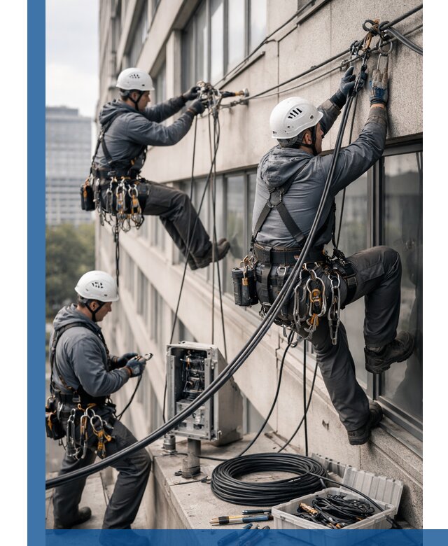 Прокладка оптоволоконного кабеля в Бугульме под ключ с тестированием