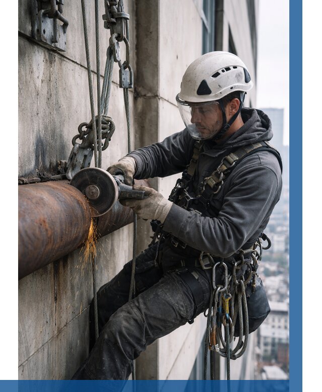 Резка металла на высоте в Бугульме по цене от 4549 р. | ВЫСОТНИК-Бгл