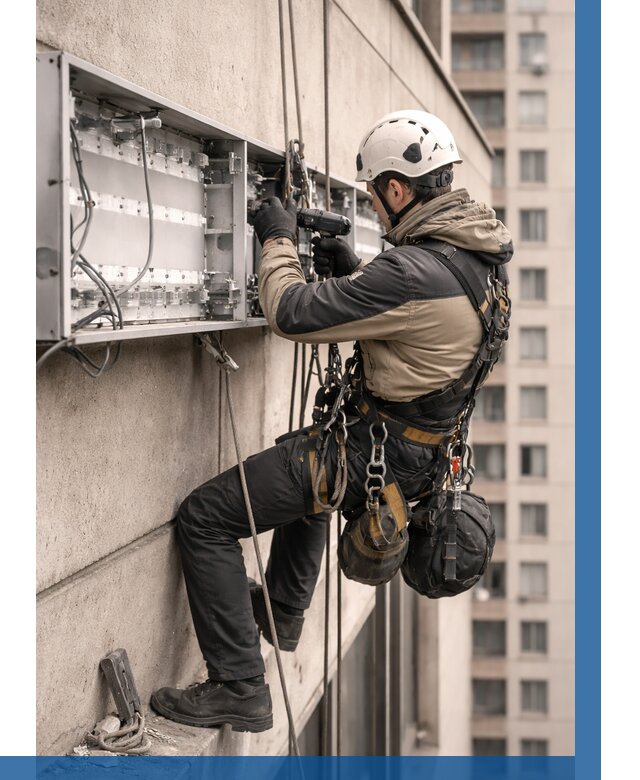 Ремонт вывески на высоте в Бугульме от 4549 р. | ВЫСОТНИК-Бгл