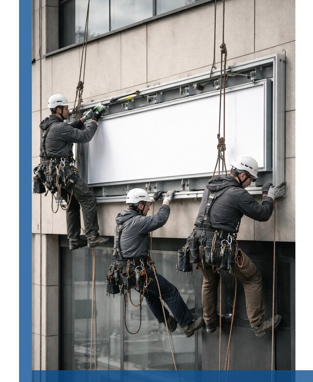 Профессиональный монтаж светового короба под ключ в Бугульме