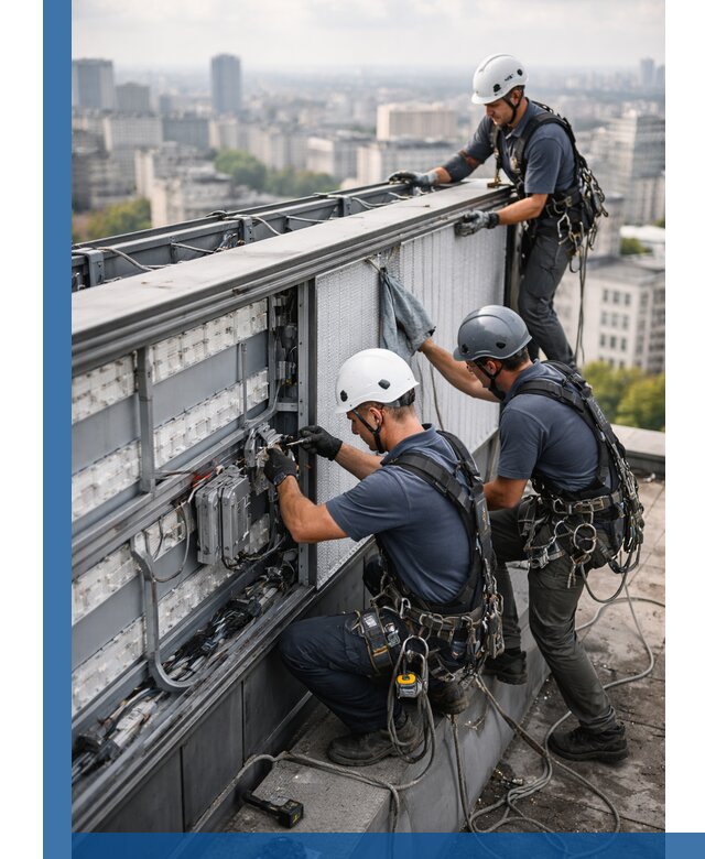 Профессиональное обслуживание крышной рекламы в Бугульме под ключ