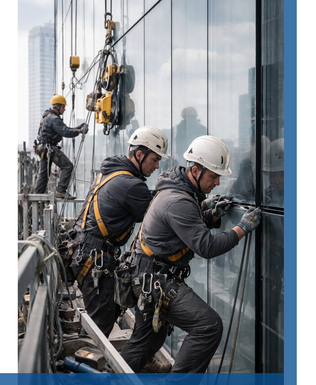 Структурное остекление фасадов в Бугульме от 9603 р. | ВЫСОТНИК-Бгл