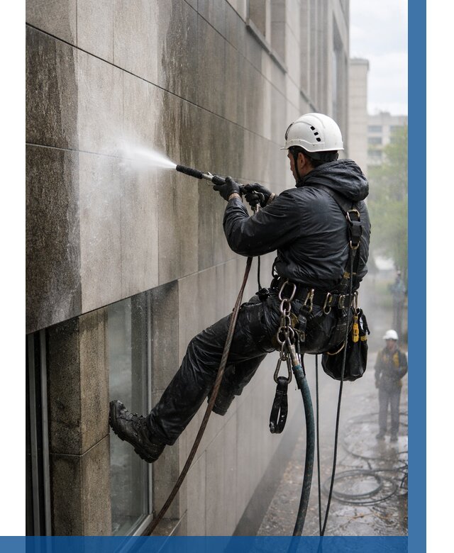 Гидроструйная очистка поверхностей в Бугульме от 859 р. | ВЫСОТНИК-Бгл