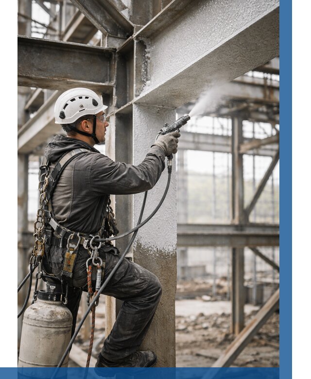 Огнезащита металлоконструкций от 758 р. | ВЫСОТНИК-Бгл в Бугульме