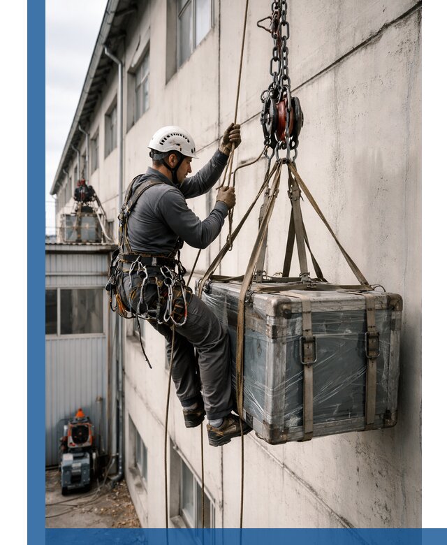 Подъем грузов на высоту в Бугульме для промышленных объектов