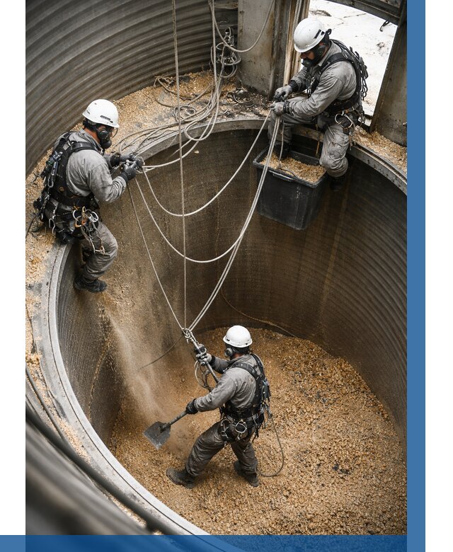 Чистка зерновых бункеров в Бугульме от 12130 р. | ВЫСОТНИК-Бгл