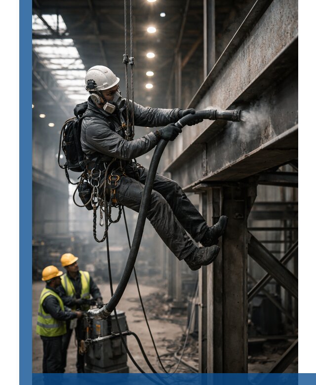 Обеспыливание конструкций в цехах промышленного производства в Бугульме