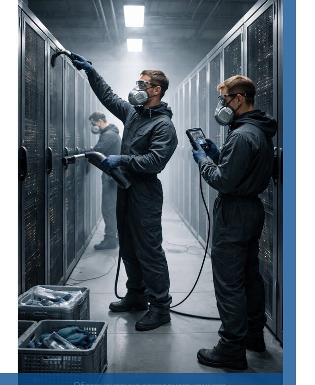 Обеспыливание серверной комнаты в Бугульме от 4549 р. | ВЫСОТНИК-Бгл