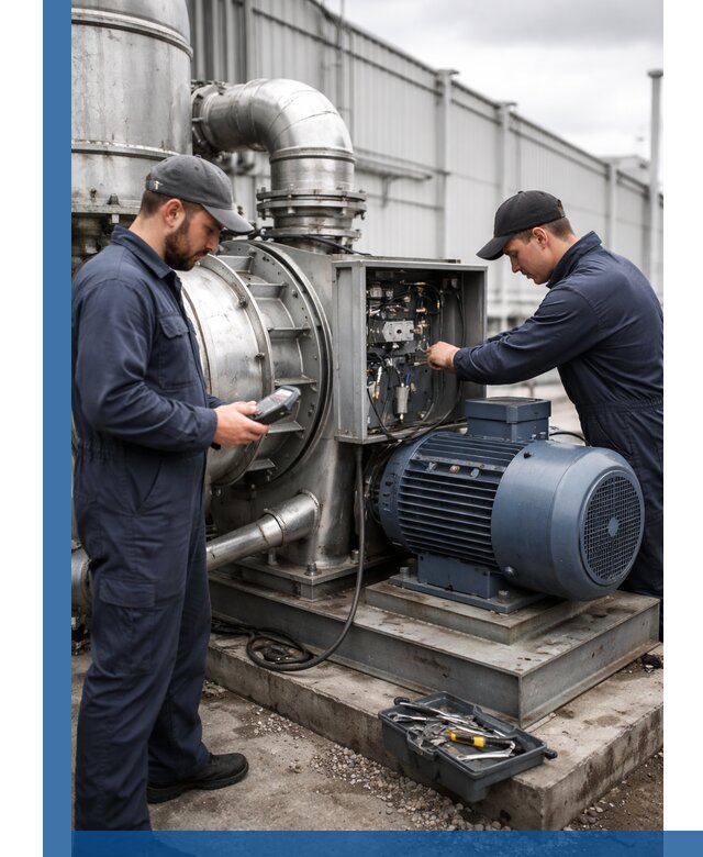 Техническое обслуживание промышленного оборудования в Бугульме