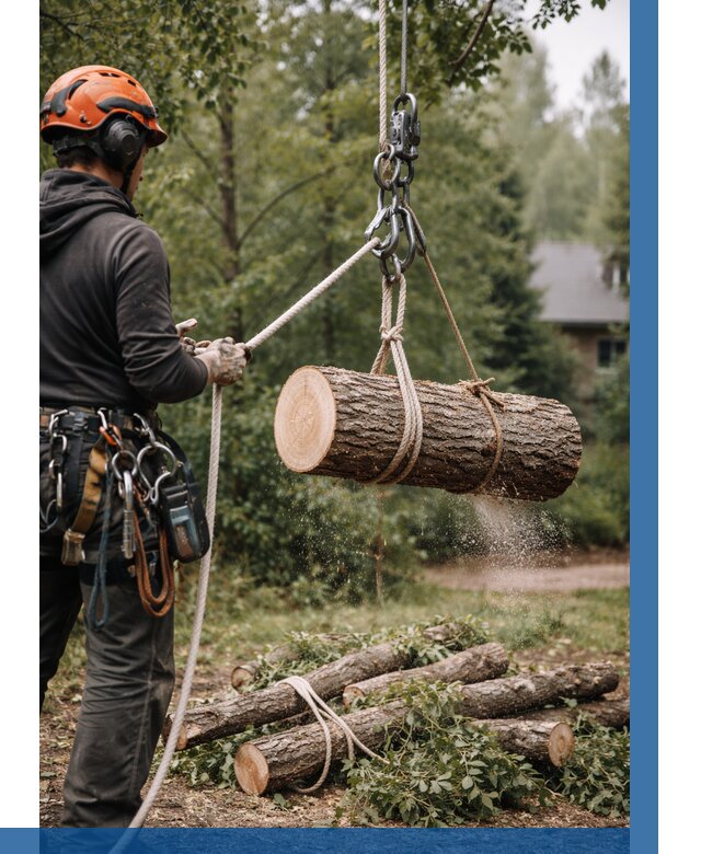 Валка деревьев частями в Бугульме от 7581 р. | ВЫСОТНИК-Бгл