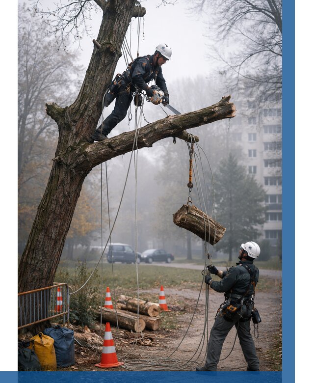 Удаление аварийных деревьев в Бугульме от 15162 р. | ВЫСОТНИК-Бгл