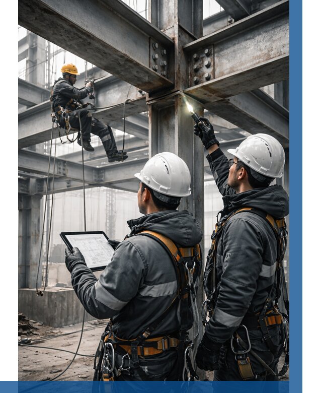 Обследование металлоконструкций в Бугульме от 5559 р. | ВЫСОТНИК-Бгл